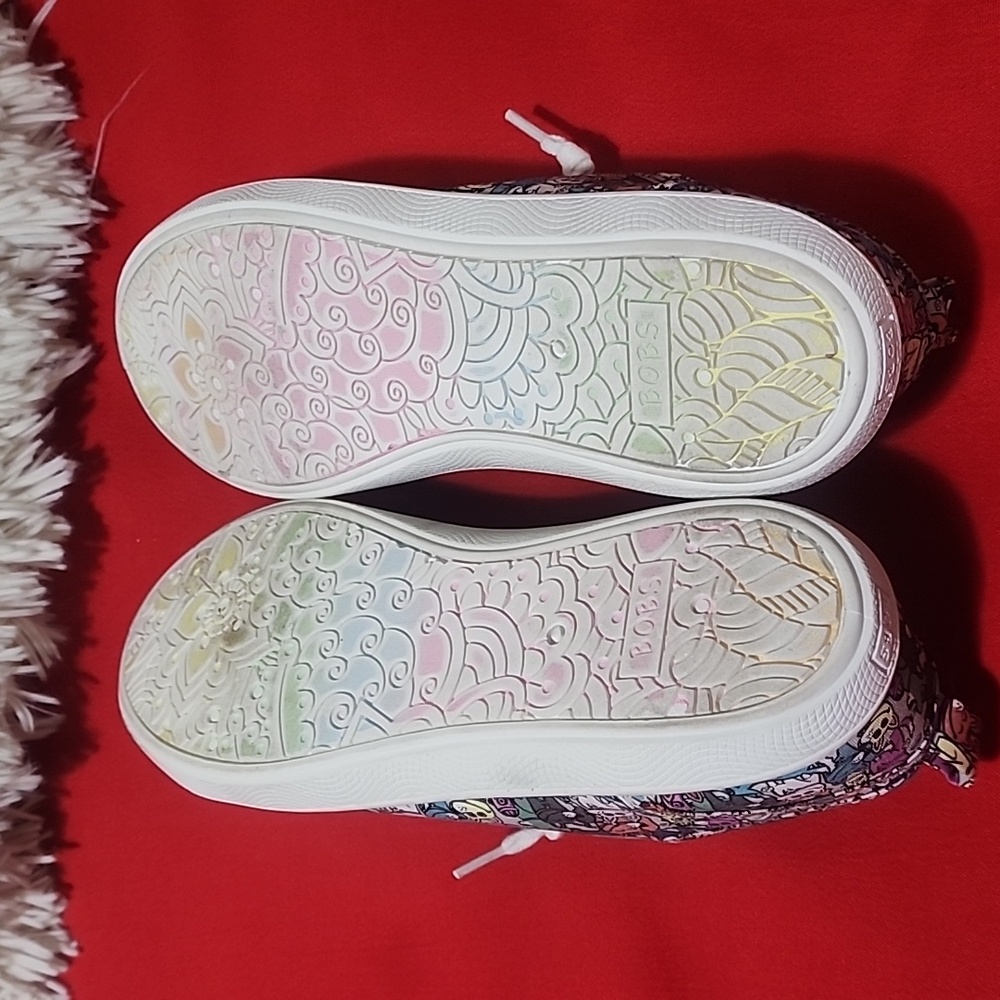 Skechers Women's, BOBS B Cute - Friends Fur-Ever Sneaker - Picture 7 of 10
